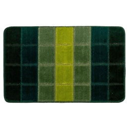 Коврик напольный для ванной на латекс. основе Comfort Quadro 50х 80см толщина 10мм, зеленый DKTX DTX.CMQ.1.50/80-GR