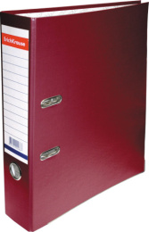 Папка-регистратор 70мм PVC ErichKrause, бордо 291