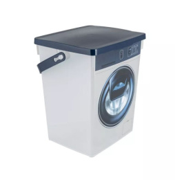 Ведро пластиковое для стирального порошка  5л цвета в ассортименте Полимербыт С493