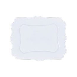 Блюдо стеклокерамическое прямоугольное 255х335мм Белье Фокус 100б-ткб14