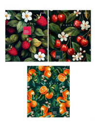 Тетрадь  96 листов А4 Сочные фрукты и ягоды Т96-4869