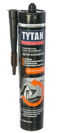 Герметик каучуковый Tytan Professional кровельный 310мл коричневый 430240/91691