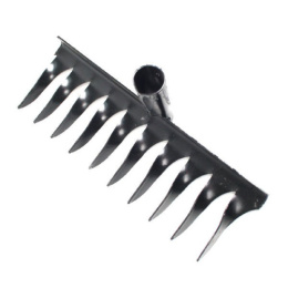 Грабли витые 10 зубьев металлические без черенка, Россия ГВ-10