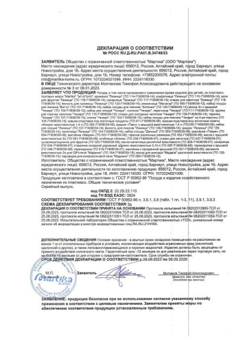 Пароварка для СВЧ пластиковая 3,0л Маджико Martika С416