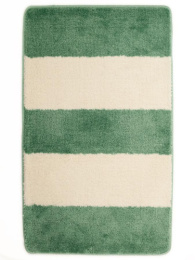 Коврик напольный для ванной на латекс. основе Be Maks Multi  60х100см толщина 18мм, зеленый Aqua-Prime 159-154