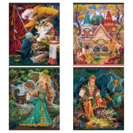 Тетрадь  48 листов BG Эксклюзив. Герои сказок Т5СК48_ЛМ_ТФ 12719