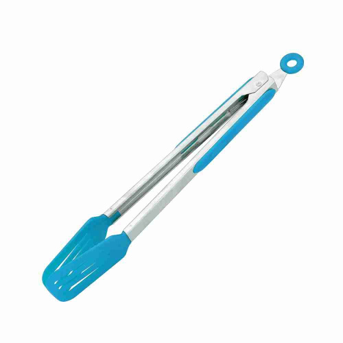 Щипцы универсальные силиконовые нержавеющие ручки 38,5см Радужный Дом РД43603