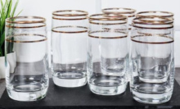 Набор стаканов стеклянных 6шт. 330мл высокие Кардамон, в п/у Декостек 158-ПТЗ4