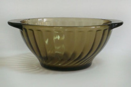 Бульонница стеклянная с ушками 510мл Elica дымка Ca del Vetro 62046-12