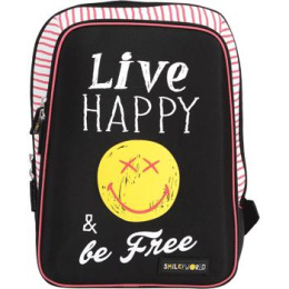 Рюкзак Proff. Smiley Girl, жесткий, на молнии, эргономичная спинка SG16-HBP-02