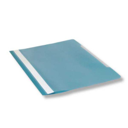 Скоросшиватель пластиковый бирюзовый Бюрократ -PS20TURG