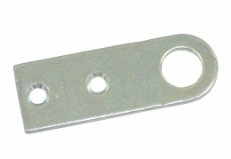 Проушина для замка 18х50мм прямая, комплект 2шт. Кунгур 24153