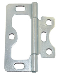 Петля накладная Кунгур ПНУ-76 регулируемая, цинк (бабочка) Кунгур 42614