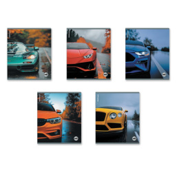 Тетрадь  48 листов ErichKrause Rain Drive Mix-Pack, пластиковая обложка 63377