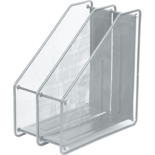 Накопитель 2 секции Devente, сетчатый металлический, серый 3041007