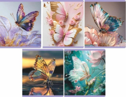 Тетрадь  48 листов Lamark Бабочки 128/00134987  4824-31