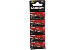Батарейка часовая Camelion Mercury Free (0%Hg) AG 3 LR41 392A (10шт. на блистере) ЭН-12811