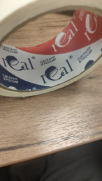 Скотч малярный (крепп) 38мм х 18м, 125мкм, Реал new Real