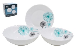 Набор столовый стеклокерамический 13 предметов Одуванчики, в п/у Lavenir 13PCS 7007