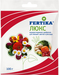 Люкс универсальный 100г минеральное мелкокристаллическое водорастворимое Фертика