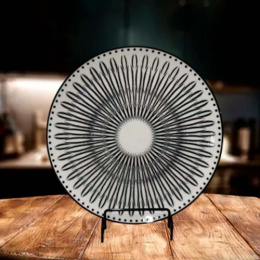 Тарелка керамическая мелкая 200мм Магия Радужный Дом РД22475