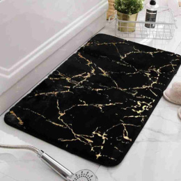 Коврик напольный для ванной 40х 60см Орнамент, мех Радужный Дом РД68021