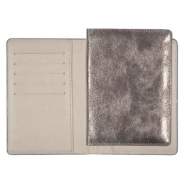 Обложка для паспорта Devente Voyager, искусственная кожа, серебряный 1030013