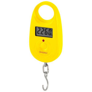 Безмен электронный до 25кг, BEZ-150, желтый Energy 011634
