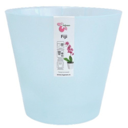 Горшок для орхидей пластиковый London Orchid 5л d-23см голубой перламутр InGreen ING1559ГЛПЕРЛ