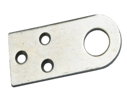 Проушина для замка 40х75мм прямая, комплект 2шт. Кунгур 19725