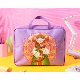 Папка для тетрадей А4 на молнии Три богатыря Любава ПМД-4-20,1846597