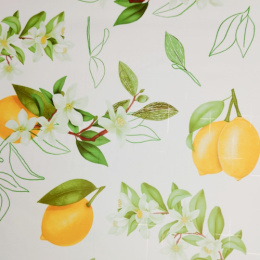 Клеенка столовая на тканевой основе с ПВХ покрытием, эффект мягкой кожи 1,4х20м Grace SX-SL23701