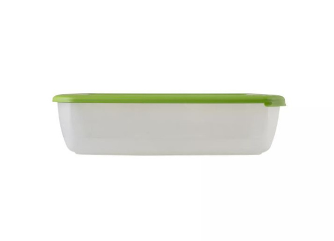 Контейнер для СВЧ пластиковый 3,0л прямоугольный Лайт Полимербыт С554