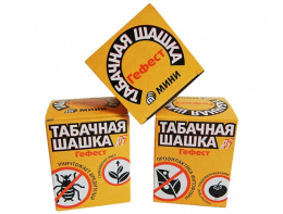 Шашка дымовая табачная Гефест мини 160г для борьбы с вредителями в овощехранилищах Гефест