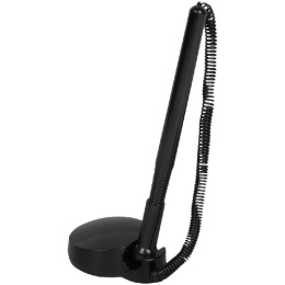 Ручка шариковая на подставке Officespace, синяя, 0,7мм, черный корпус TBBU_68732 347837