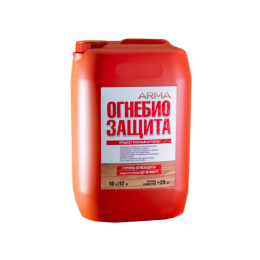 Пропитка огнебиозащитная 1-й степени красная  ARMA, 10л 15-10