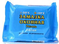 Замазка оконная 400г белая