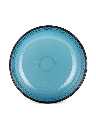 Тарелка стеклянная Идиллия глубокая 180мм/950мл Лондон топаз Luminarc Q1314