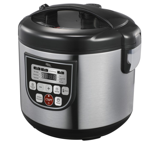Мультиварка 5л MC-12P, 860Вт, 12 программ Oasis 345