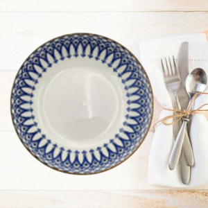 Тарелка керамическая мелкая 270мм Венеция Радужный Дом РД22406