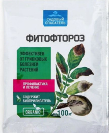 Фитофтороз 30г для профилактики и лечения фитофтороза на садовых и огородных культурах и их рассаде Садовый спасатель