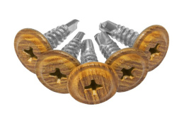 Саморез с прессшайбой острый Daxmer М 4,2/16 (Золотой дуб) 284-4216-2