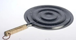 Рассекатель огня металлический деревянная ручка, в упаковке 74689