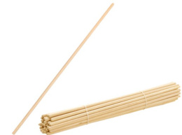 Черенок d-30 для граблей 1,5м высший сорт сухой шлифованный