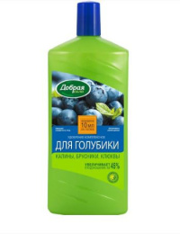Жидкое удобрение для голубики и лесных ягод 1л органо-минеральное Добрая сила DS21070071