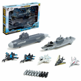 Военная техника набор 17 предметов Ударная группа, подвижные элементы, в ассортименте, в коробке 7069566