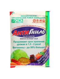 Фитоспорин-М Анти-Гниль 30г порошок для обработки растений и плодов до, во время и после уборки урожая БашИнком