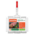 Решетка для барбекю хромированная 43х33х6см глубокая Appetite MD-4333