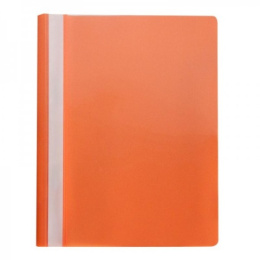 Скоросшиватель пластиковый оранжевый 130/180мкм ПС-200 ОРАНЖЕВЫЙ