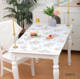 Клеенка столовая силиконовая с печатью 0,8х20м 0,65мм Baizheng BZ-DLH209-80CM